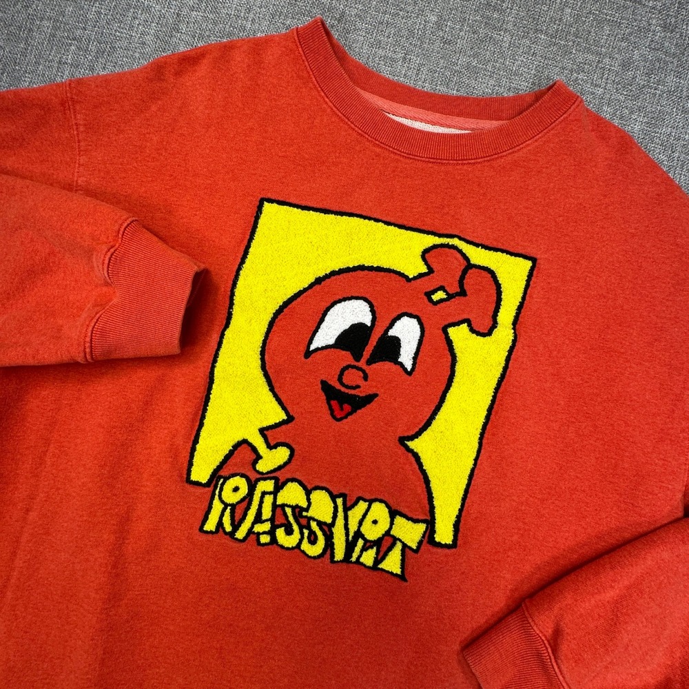 Rassvet PACCBET Captek Sweatshirt Men‎ Large Red Chenille Patch Graphic Skater